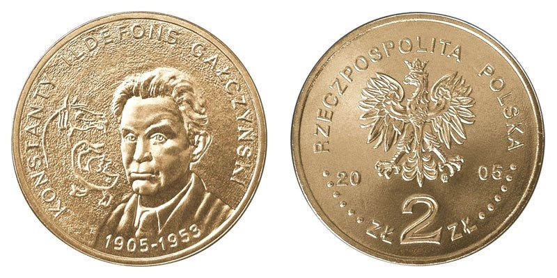 2 zł GN, Konstanty Ildefons Gałczyński (1905-1953), 2005